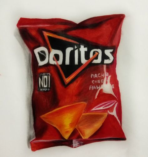 Chip Bag, Snack Recipes, Chips, Snacks, Drawings, Art