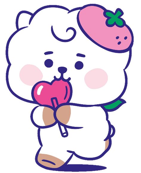 See bt21-lover Profile on Picsart Bt21 Profile Picture, Bt21 Rj Cute, Bt21 Stickers, Rj Bt21, Bt 21, Cute Doodle Art, Bts Drawings, Line Sticker, Bts Chibi