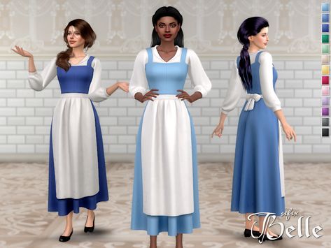 The Sims 4 Disney Princess Cc, Sims 4 Belle Cc, Ts4 Disney Cc, Sims4 Disney Cc, The Sims 4 Victorian Cc, Sims 4 Cc Disney Princesses, Princess Sims 4 Cc, Sims 4 Cc Princess Dresses, Sims 4 Princess Dress