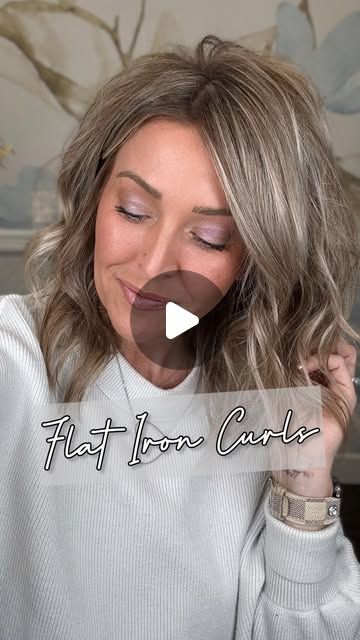 Ashley Erickson on Instagram: "Team Wave or Team Curl?! Either way, I am going to show you how to get YOUR perfect look using your flat iron 😍😍
.
.
#hairreel #reelhair #hairtutorial #easyhair #easyhairstyles #howtouseflatiron #flatiron #flatironcurls #flatirontutorial #easyhairvideo #hairideas #hairfordummies #hairgoals #finehair #thinhair #haircut #haircolor #howtohair #hairstyles #hairstyleideas #hairvideos #hairlove #hair" How To Get Wavy Curls With Flat Iron, Best Flat Iron For Curling, Hair Curled Styles, Easy Hair Curling Hacks, Ashley Erickson Hair, Curl With Flat Iron, How To Style Layered Hair Tutorial, Curling Hair With Curling Iron, How To Curl Hair With Flat Iron