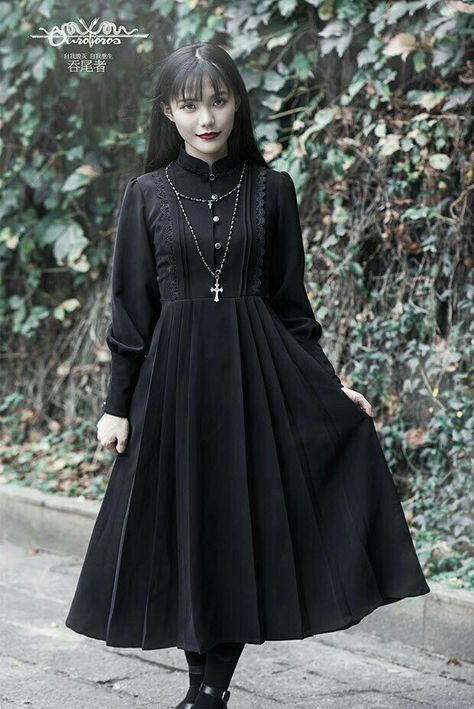 Gothic Mode, Op Dress, Soiree Dress, Gothic Dress, Fantasy Dress, Stylish Wedding, Gothic Outfits, Harajuku Fashion, Lolita Dress