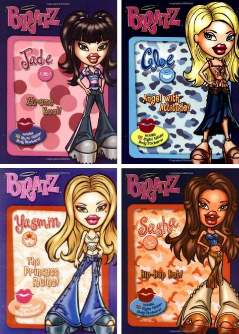 Bratz Characters Names, Bratz Art, Bratz Characters, Adorable Aesthetic, Bratz Yasmin, San Myshuno, Brat Doll, Bratz Girls, Childhood Memories 2000