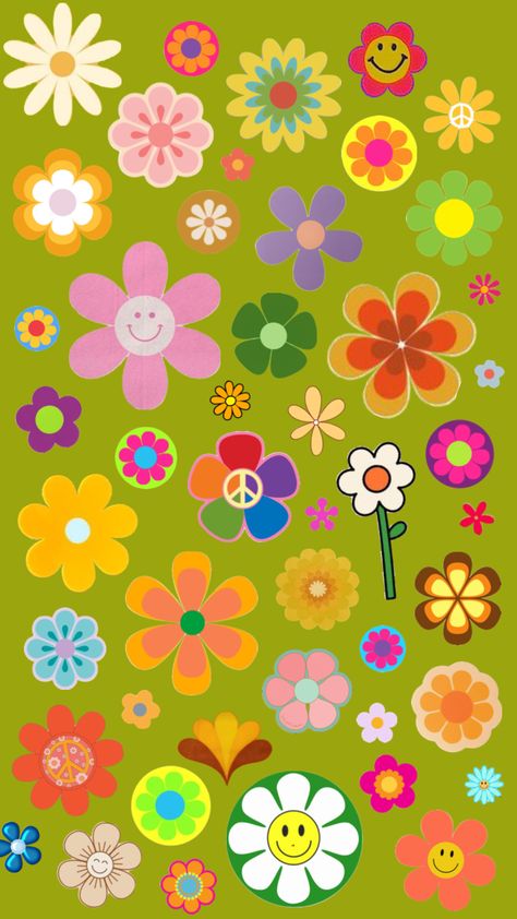 Flower Power! #flower #flowers #flowerpower #hippie #hippieaesthetic #hippievibes #floral #70s 70s Flower Power, Flower Power, Floral, Flowers