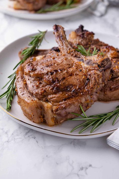 Veal Chop Recipe Air Fryer Veal Chops, Veal Rib Chops Recipe, Veal Chops, Veal Chops Recipes, Rib Chops Recipe, How To Cook Veal, Veal Chop Recipes, Veal Steak, Veal Chop