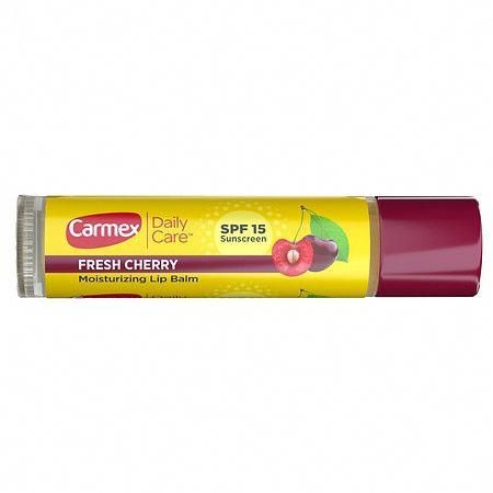 Shop Daily Care Moisturizing Lip Balm Stick with SPF 15, Fresh Cherry and read reviews at Walgreens. Pickup & Same Day Delivery available on most store items. Carmex Chapstick, Carmex Lip Balm, Cherry Lip Balm, Chapstick Lip Balm, Lip Balm Stick, Fresh Cherry, Spf Lip Balm, Lip Balm Collection, Lip Care Routine