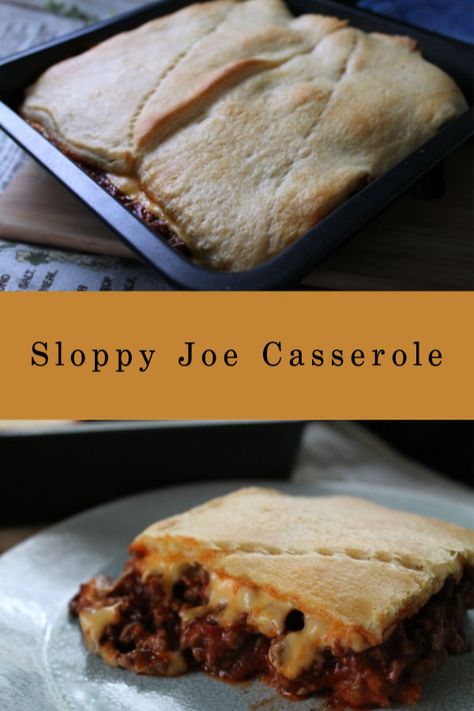 Cresent Roll Sloppy Joe, Sloppy Joe Croissants, Sloppy Joe Crescent Rolls, Sloppy Joe Casserole With Crescent Rolls, Sheet Meals, Crescent Roll Casserole, Crescent Bake, Recipe Quinoa, Sloppy Joe Casserole