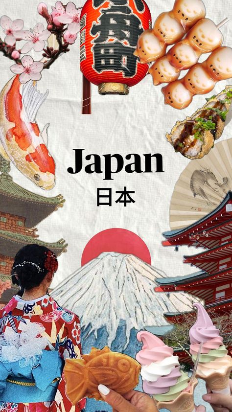 #japan #japanese #japaneseart #japanaesthetic #holiday #japanesefood #japaneseaesthetic #dreamdestination #tokyo Tokyo Scrapbook, Japan Scrapbook, Japan Collage, Japan Moodboard, Japanese Core, Japan Core, Tokyo Photos, Japanese Wallpaper, Japan Outfit