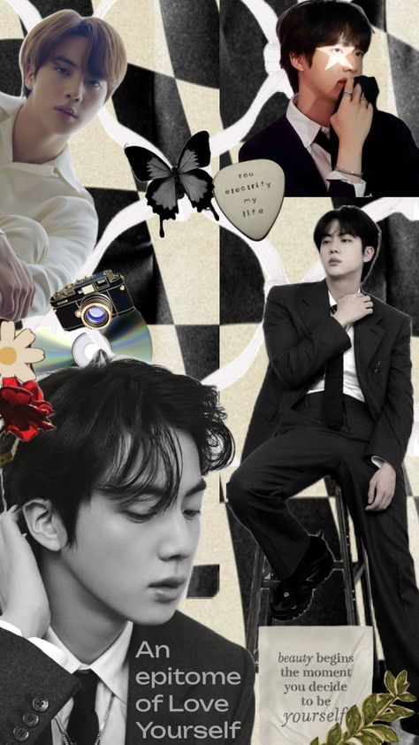 #btsshuffle #art #btsjin #Seokjin #bts #shufflesfyp #shuffleslay #shuffleaesthetic #shufflesart Seokjin Aesthetic, Seokjin Bts, Bts Chibi, Worldwide Handsome, Aesthetic Collage, Bts Jin, Foto Bts, Marry Me, Bts Wallpaper