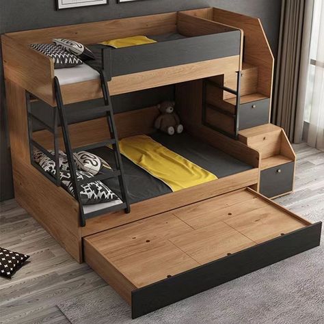 joysource Children Furniture Wood and MDF Bunk Bed Kids Beds Bedroom Sets for Bedroom Furniture camas de madera https://m.alibaba.com/product/60429057080/joysource-Children-Furniture-Wood-and-MDF.html?__sceneInfo={"cacheTime":"1800000","type":"appDetailShare"} Bunk Bed Queen Size, Slide Staircase, Queen Size Bedroom Sets, Staircase Table, King Size Bunk Bed, Bedroom Sets Furniture, Beds Queen Size, Children Beds, Modern Wooden Bed