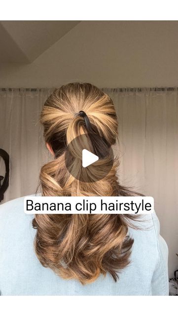 Mel~ 𝐻𝒶𝒾𝓇𝓈𝓉𝓎𝓁𝑒𝓈 & 𝑀𝒶𝓀𝑒𝓊𝓅 on Instagram: "Are you a banana clip fan?  I love this look and it’s easy to achieve. 🙋🏼‍♀️ Who is with me?

FOLLOW ME for more fun hairstyle tutorials💜

#bananaclip #bananaclips #updo #easyupdo #ponytail #ponytails #prettyhairstyles #easyhairstyles #simplehair #quickhairstyles #workhair #hairgoals #hairstylist #hairtutorialvideo #hairtransformation #hairvideos #womenshair #haircuts #haircolour #hairtrends #hairtrend #hair2024 #hairartist #hairdresser #hairtutorial" Banana Hair Clip Hairstyles, Banana Clip Hairstyles, Hair Clip Hairstyles, Clip Fan, Banana Hair Clips, Hairstyle Tutorials, Banana Clip, Clip Hairstyles, Work Hairstyles