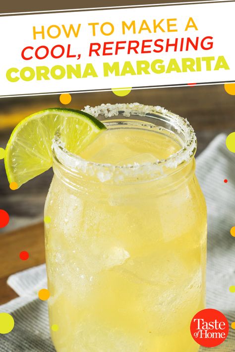 Like Margarita Recipe, How To Make A Good Margarita, Margarita Recipes For Margarita Machine, Margarita With Beer, Margarita Drinks, Beer Margaritas, Beer Margarita, Corona Beer Margarita, Easy Margarita Recipe