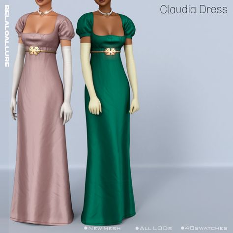 Sims 4 Historical Cc Patreon, Regency Sims 4, Regency Cc Sims 4, Sims 4 Bridesmaid Dress Cc, Sims Bridgerton, Sims 4 Bridgerton Cc, Sims 4 Cc Prom Dress, Sims 4 Regency Cc, Sims 4 Royalty Cc