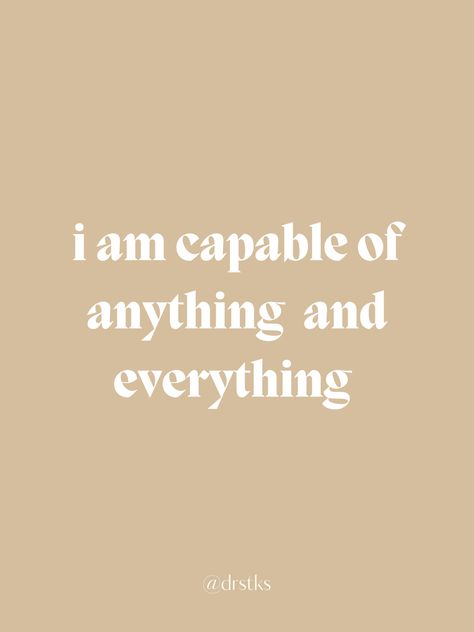 Positive Affirmation Pictures, Im Capable Of Anything, I Am A Creator, I Am Mine, Im Capable Quotes, I Have Affirmations, I Am Qualified, I Am The Creator, I Can Have It All