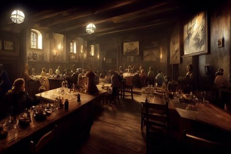 Medieval Pub, Medieval Room, Room Lighting, Conference Room Table, Ceiling Lights, Lighting, Furniture, Home Decor, Home Décor