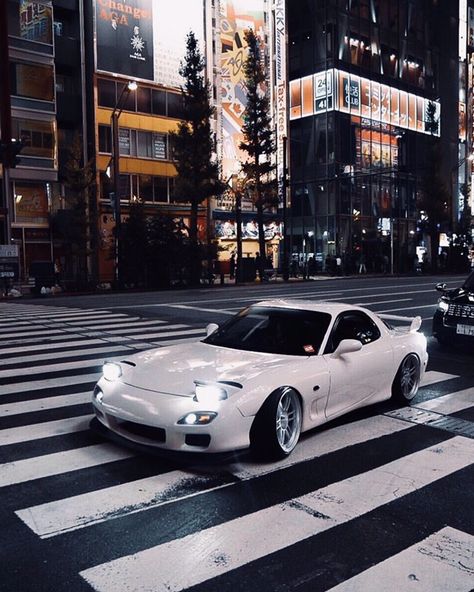 Wallpaper Carros, จีซอง Nct, Best Jdm Cars, Car Aesthetic, Street Racing Cars, Import Cars, Rx 7, Mazda Rx7, Street Racing