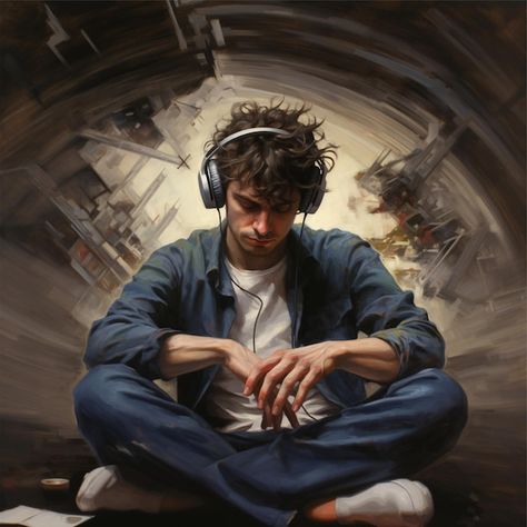 Photo lonely boy listening to music | Premium Photo #Freepik #photo Boy Listening To Music, Music Profile, Music Image, Lonely Boy, Writing Posters, Music Images, Premium Photo, Listening To Music, Nature Photography