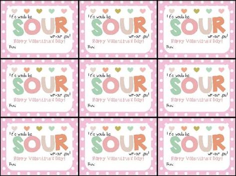 Sour Patch Kids Gift, Kids Christmas Tags, Candy Sour, Sour Punch, Sour Gummy Worms, Staff Appreciation Gifts, Birthday Gift Tags, Gummy Worms, Sour Patch Kids