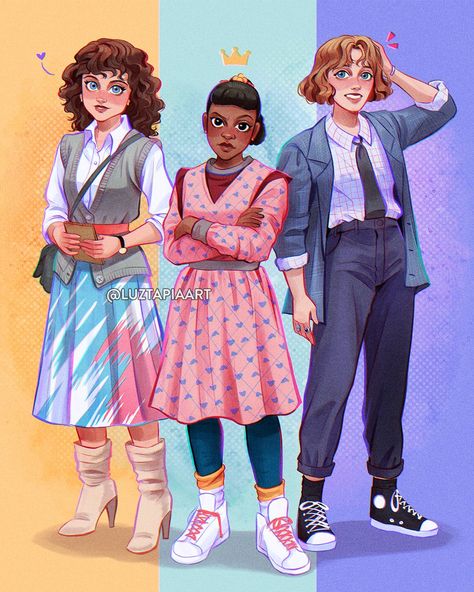 St Fanart, Luz Tapia Art, Vibe Hippie, Space Unicorn, Ac New Leaf, Arte Do Kawaii, Stranger Things Girl, Stranger Things Poster, Stranger Things Have Happened