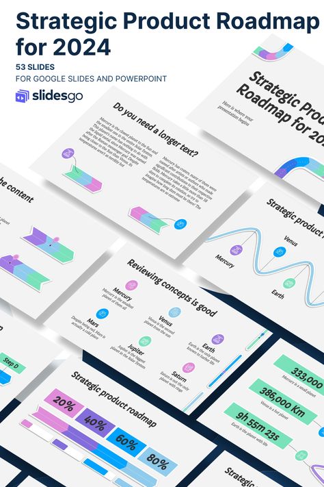 Strategic Product Roadmap for 2024 Product Roadmap Template, Roadmap Presentation, Google Slides Business, Training Powerpoint Slides, Roadmap Powerpoint Template Free, Google Themes, Project Proposal, Power Point Template, Google Slides Themes