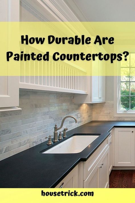 Painted White Kitchen Countertops, Peel And Stick Countertop Kitchens Diy, How To Paint Tile Countertops, Vinyl Counter Top Makeover Laminate, Refinish Laminate Counter Tops Diy, How To Paint Countertops Kitchen, Kitchen Counter Redo, Painting Countertops Laminate, Refinishing Countertops Diy