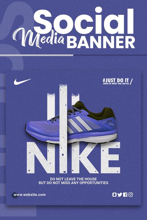 Shoe Ads Banner Design Ads Banner Design, Nike Poster, Best Banner Design, Shoe Advertising, Shoe Poster, Ads Banner, Sneaker Posters, Banner Design Inspiration, Shoes Ads