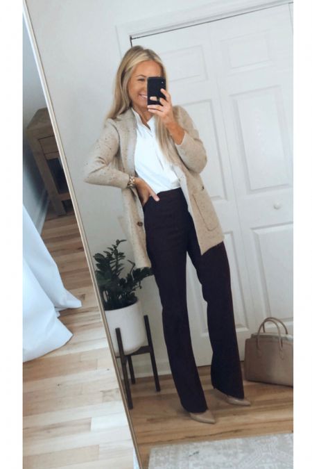 Work Attire Women, Casual Work Outfits Women, Teaching Outfits, Business Outfits Women, Office Outfits Women, Business Casual Outfits For Work, Fall Outfits For Work, Professional Attire, Casual Work Outfits