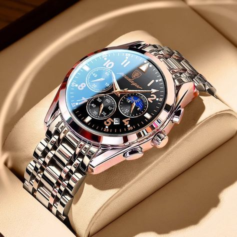 Men's Watches Luxury, Waterproof Watch, Quartz Bracelet, Men's Watches, Luxury Watches For Men, Wristwatch Men, Watch Collection, Men's Accessories, Luxury Watch