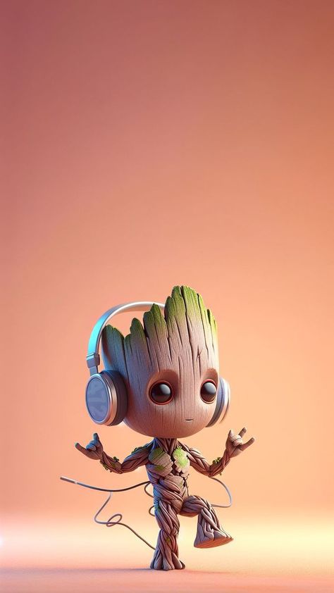 Groot Wallpaper Aesthetic, Marvel Avengers Characters, Groot Wallpaper, Wallpaper Gamer, Happy Dancing, Groot Marvel, Deadpool Wallpaper, Cute Mobile Wallpapers, Wallpaper Iphonewallpaper