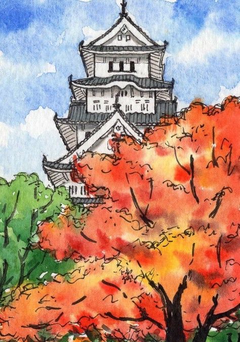 Painting Flowers On Canvas, Soothing Art, Sketching Reference, Bujo Themes, Flowers On Canvas, Hyogo Japan, Canvas Painting For Beginners, Oil Painting Background, Himeji Castle