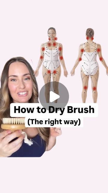 Dr. Lindsey Schmidt on Instagram: "Comment LYMPH and I’ll message you my dry brushes and my Free Lymph Node Prep Guide (what I do before dry brushing for the best drainage).  Dry brushing involves using a natural-bristle brush to gently exfoliate the skin in short + light strokes. This process not only sloughs away dead skin cells, but it also stimulates the lymphatic system, promoting the natural detoxification of waste and supporting better circulation.  Benefits of Dry Brushing: ▫️Exfoliates skin: Helps to remove dead skin cells, leaving skin softer and smoother. ▫️Boosts circulation: Enhances blood flow, bringing more nutrients and oxygen to the skin. ▫️Supports lymphatic drainage: Encourages movement of lymph fluids, helping the body eliminate toxins. ▫️Energizes the body: The gentle Dry Brushing Guide, How To Dry Brush Face, Dry Brushing For Lymph Drainage, Lymph Drainage Dry Brushing, Benefits Of Dry Brushing, Lymph Drainage Massage, Lymph Node, Celebrity Skin Care, Lymph Fluid