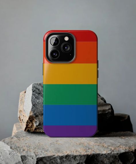 Protect your phone in custom style with this tough phone case. This lightweight phone case is impact resistant and comes with the perfect surface to print all your ideas in vivid detail as well as crisp color. Compatible with iPhone 7, 8, X, 11, 12, 13, 14 & more – check our available sizes. Color Changing Phone Case, Sunset Is My Favorite Color Phone Case, Neon Green Phone Case, Rainbow Phone Case, Lgbtq Phone Cases, Lesbian Flag, Rainbow Flag, High Quality T Shirts, Iphone 7