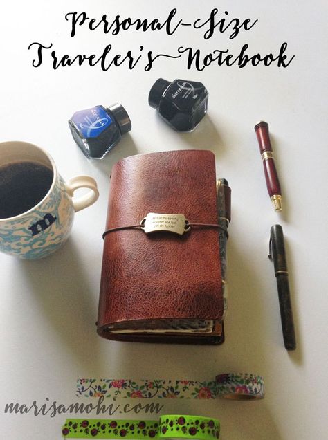 Planning on the Cheap in a Personal-Size Traveler's Notebook - Travelers Notebook Ideas Inspiration, Travelers Notebook Ideas, Travel Notebook, Traveler Notebook Inserts, Commonplace Book, Notebook Organization, Notebook Ideas, Pretty Planners, Planner Tips