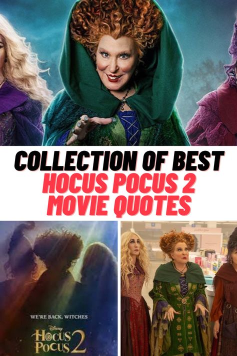 Hocus Pocus 2 Quotes #DisneyPlus #Disney #HocusPocus2 #HocusPocus #MovieQuotes #Quotes Hocus Pocus Quotes, Spooky Disney, Blonde Movie, Kathy Najimy, The Sanderson Sisters, Hocus Pocus 2, Beloved Book, Sanderson Sisters, Middle Child