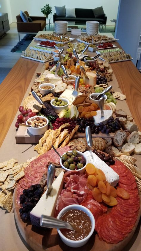 [MISC] all the cheeses grapes crackers salamis bread and prosciutto one could ask for! Food For Coworkers, Best Dinner, Catering Options, Best Exercise, Cool Kid, Recipes Appetizers And Snacks, Fitness Advice, Cheese Platters, Best Dinner Recipes