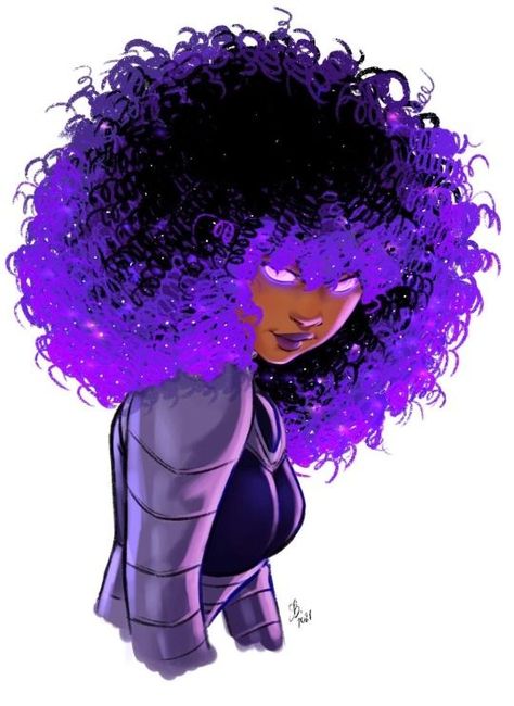 Blackfire Sweeney Boo, Black Anime, Black Anime Characters, Art And Culture, Unique Art, Anime, Black