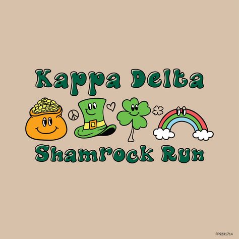 Design unique and trendy custom merch for your Greek organization from Fresh Prints! Submit a proof request to get a free mockup of your design today. 

Kappa Delta designs | Kappa Delta apparel | custom apparel | greek apparel | Sorority designs | Philanthropy designs  |Philanthropy apparel | 60s | 70s | shamrock | kappa delta | philanthropy | lucky | clover | bag of luck | rainbow | st patrick’s hat | irish | kappa delta | philanthropy | event | popular | organization

#shirtjustgotcrazy #freshprints Delta Design, Philanthropy Events, Custom Merch, Sorority Events, Merch Design, Sorority Designs, Greek Apparel, Kappa Delta, Greek Clothing