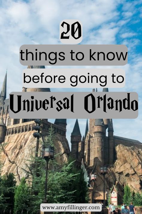 Here are the things you need to know before a Universal Orlando vacation. If you're planning a Universal Studios vacation, check out what to know before visiting Universal Orlando and Universal hacks and travel tips! #universalorlando #universalstudios #islandsofadventure #universalvacation Universal Studios Tips, Universal Studios Orlando Secrets, Universal Studios Rides, Halloween Universal, Universal Studios Orlando Trip, Universal Resorts, Universal Trip, Grad Trip, Orlando Trip