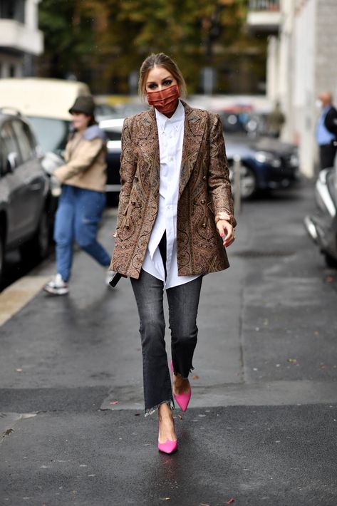 Olivia Palermo Outfit, Estilo Olivia Palermo, Olivia Palermo Style, Fashion White, Streetstyle Fashion, Looks Street Style, Women Street, Irina Shayk, Olivia Palermo