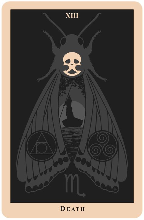 Love the moth Xiii Tarot, Reader Tattoo, Kartu Tarot, Arte Occulta, Arte Doodle, Tarot Gratis, Illustration Photo, Tarot Cards Art, Card Tattoo