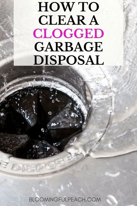 A smelly garbage disposal is the worst. Find out what steps you need to take to properly clean out a garbage disposal to keep it running and smelling fresh. Deep Clean Garbage Disposal, Unclog Garbage Disposal Drain, How To Fix Garbage Disposal, Cleaning Garbage Disposal Baking Soda, How To Unclog A Garbage Disposal Drain, Garbage Disposal Clogged, Unclog Kitchen Sink With Disposal, How To Clean A Garbage Disposal, Fix Garbage Disposal