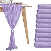 Purple Table Decorations, Purple Table Runner, Tulle Table Runner, Birthday Party Cake Table, Party Cake Table, Birthday Party Table Decorations, Tulle Table, Purple Table, Bridal Tea Party