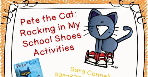 Pete the cat rocking my school shoes freebie.pdf Pete The Cat Shoes, Cat Activities, Library Centers, Cat School, Countdown To Summer, Childrens Books Activities, First Grade Phonics, Author Study, Kindergarten Ela