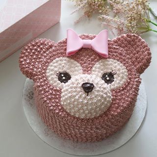 Cakes Animals, Cakes Inspiration, Cake Kids, Korean Cake, Creative Cake Decorating, Cartoon Cake, Animal Cakes, Kids Cakes, Animal Cake