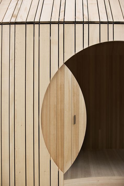 Circular Door, Wood Company, Hotel Door, Timber Construction, Changsha, Round Door, Contemporary Architecture, 인테리어 디자인, Door Design