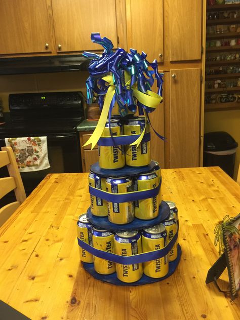 Twisted Tea Gifts Basket, Twisted Tea Birthday Gift, Twisted Tea Cake Tower, Twisted Tea Birthday Cake, Twisted Tea Birthday Party Ideas, Twisted Tea Cake Ideas, Twisted Tea Party Ideas, Twisted Tea Tattoo, 21 St Birthday Party Ideas For Guys