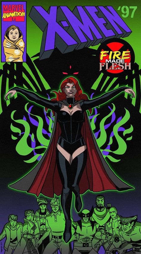 Madelyne Pryor, Goblin Queen, Xmen Cosplay, Mr Sinister, Marvel Cards, Super Powers Art, Marvel Comics Superheroes, Marvel Characters Art, Avengers Comics