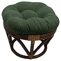 Cushioned Ottoman, Rattan Ottoman, Round Footstool, Ottoman Cushion, Tufted Cushion, Papasan Chair, Round Ottoman, Foot Stool, Chair Pads