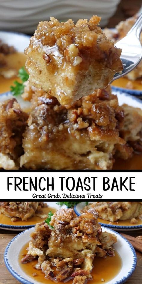 French Toast Bake is a decadent and delightful dessert recipe that is perfect for a brunch or lunch, and is an easy French toast breakfast casserole recipe with a crunchy brown sugar pecan topping for added sweetness. Pull Apart French Toast Bake, Apple Pie French Toast Bake, Cinnamon Bun French Toast Casserole, Joanna Gaines French Toast Casserole, Half Baked Harvest French Toast, French Toast Casserole Easy Quick, Caramel French Toast Casserole, Cinnamon Roll French Toast Bake, Breakfast Casserole French Toast