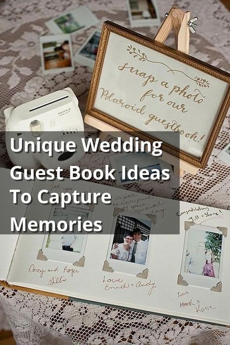 Looking for unique wedding guest book ideas to capture memories on your special day? Check out these creative and personalized wedding guest book ideas that will make your wedding unforgettable. From fingerprint trees to polaroid guest books, find the perfect guest book idea to suit your style and create lasting memories with your loved ones. Unique Wedding Guest Book Ideas, Unique Wedding Guest Book, Wedding Guest Book Ideas, Guest Book Ideas, Heart Stuff, Photo Guest Book Wedding, Envelope Wedding, Polaroid Guest Book, Fingerprint Tree