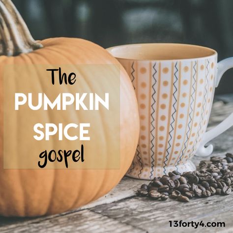 Do you enjoy pumpkin spice treats in the fall? A better question: do you treat your faith like your favorite autumn flavor? READ MORE about this at the link!  #HEISGREATER #pumpkinspice #gospel #fall #autumn #devotion #devotional #christianity #faith #hope #love #christianblog #joy #coffee #latte #monday #jesus Fall Devotional Ideas, All Things Pumpkin, November Ladies Meeting Ideas, Devotional Ideas Group, Fall Ladies Meeting Ideas, Fall Devotions For Women, Fall Women’s Ministry Ideas, September Devotional, Fall Devotionals For Women